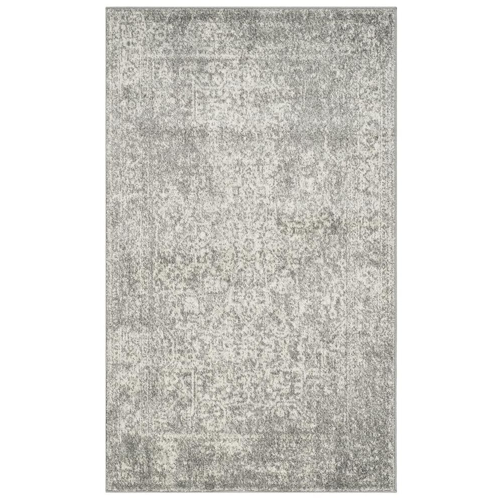 Safavieh Evoke EVK256S 2"2" x 4" Silver and Ivory Scatter Rug, , large