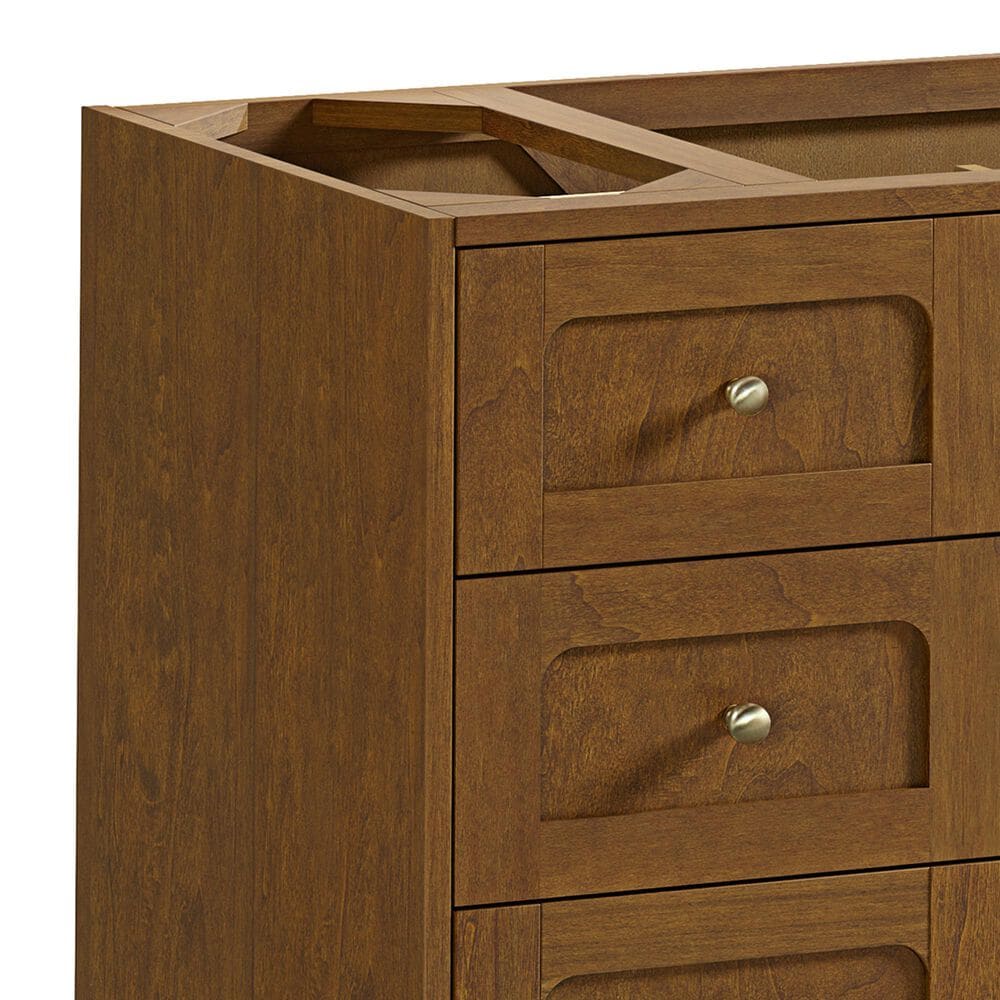 James Martin Laurent 48" Single Bathroom Vanity Cabinet in Honey Oak, , large