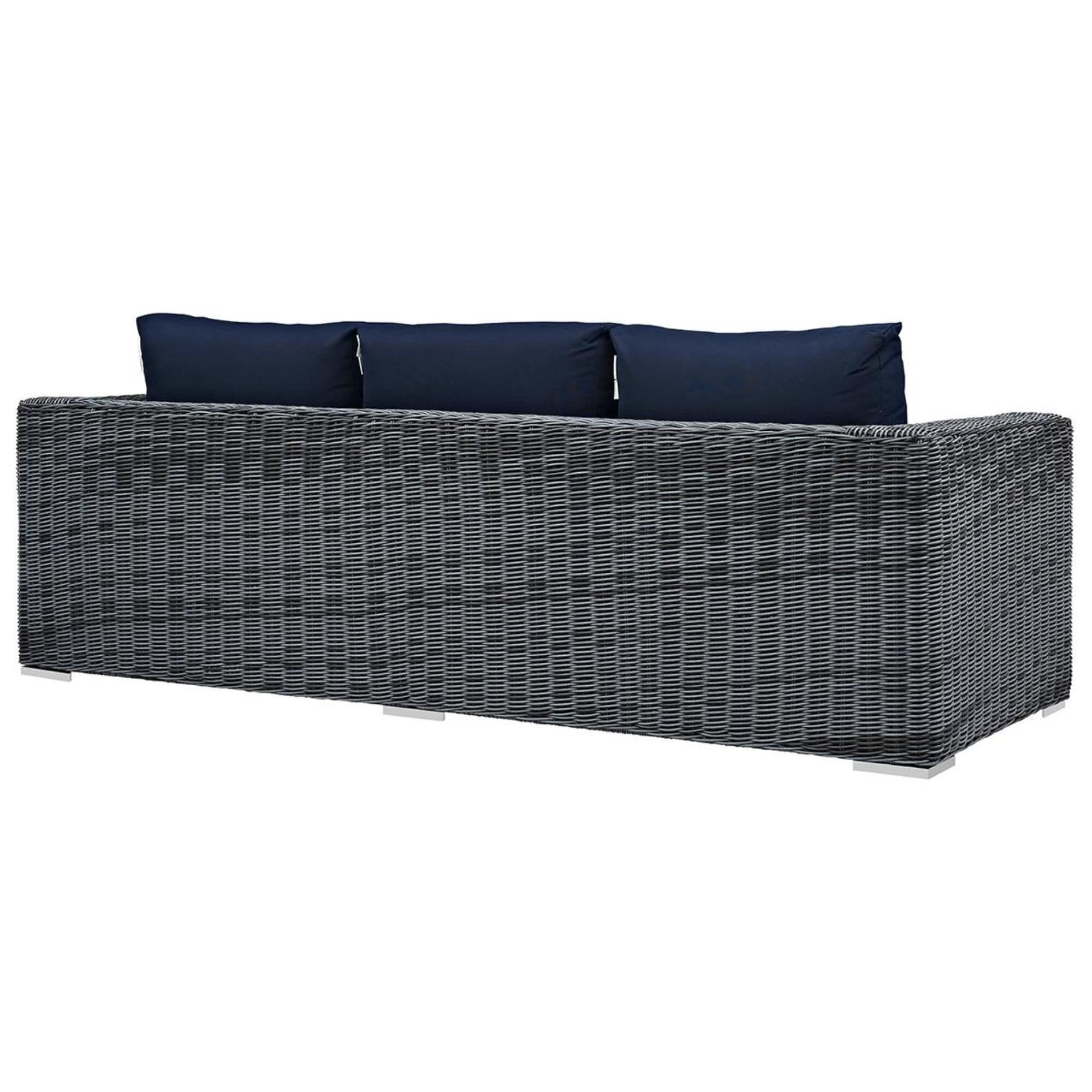Modway summon outdoor patio sunbrella hot sale sofa