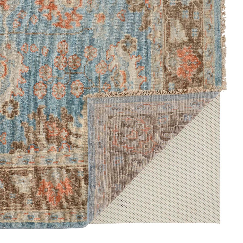 Feizy Beall 3&#39;6&quot; x 5&#39;6&quot; Blue and Brown Area Rug, , large