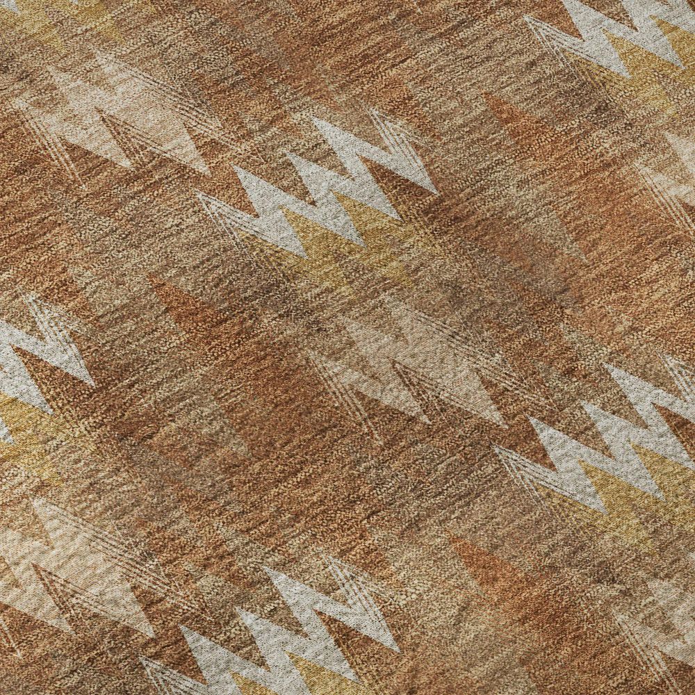 Dalyn Rug Company Soft Essentials Chevron Paprika 1'8" x 2'6" Area Rug, , large