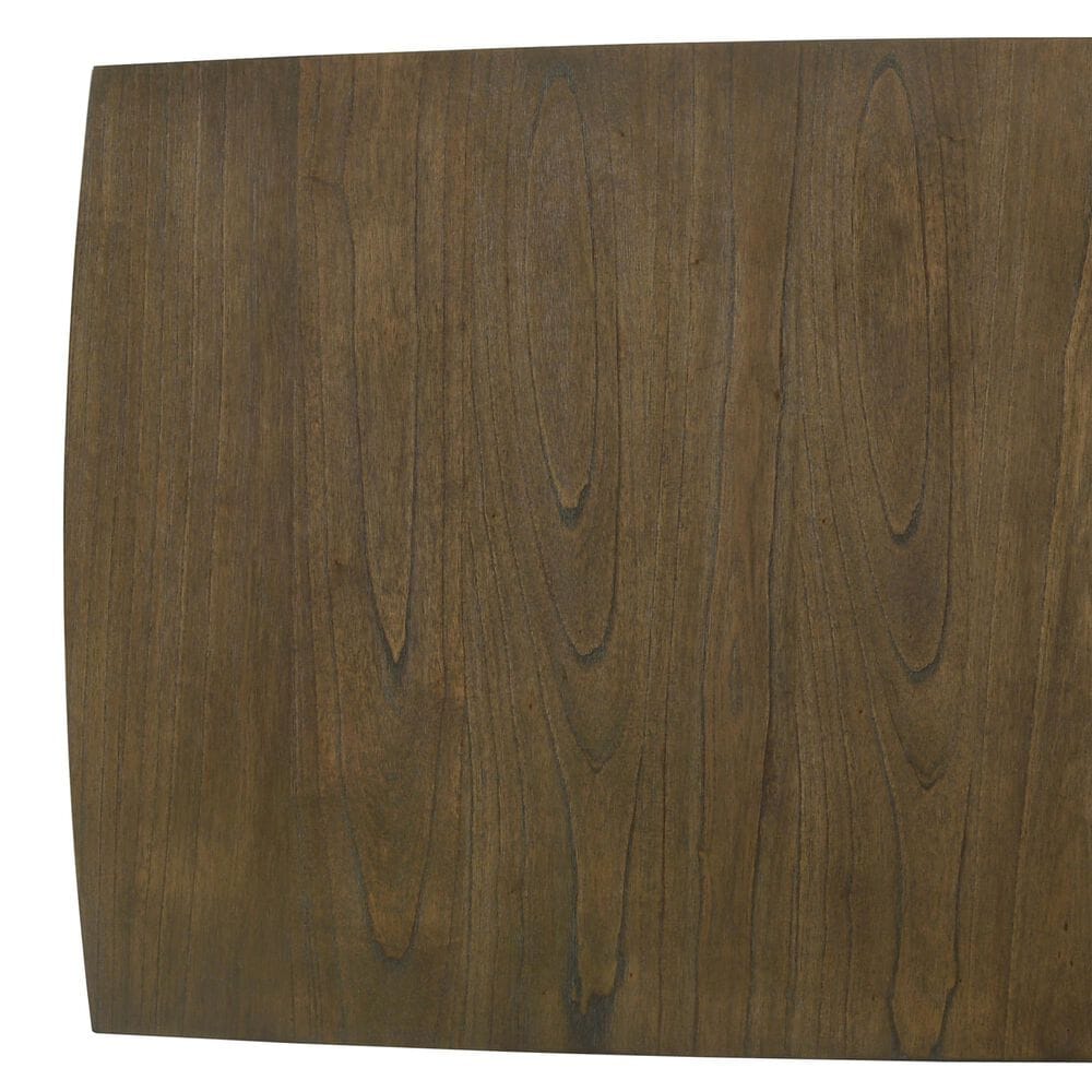 HOMLUX 88"W Rectangle Dining Table with Extension Leaf Modern in Vintage/Dark Walnut, , large