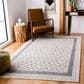 Safavieh Natura 5" x 8" Creme and Black Area Rug, , large