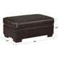 Arapahoe Home Austin Ottoman in Chocolate, , large