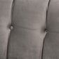 Baxton Studio Ambra Stationary Sofa in Grey Velvet, , large