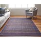 Feizy Voss 5"3" x 7"6" Charcoal and Multicolor Area Rug, , large