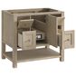 James Martin Vanities Breckenridge 36" Single Vanity in Whitewashed Oak with 3 cm Carrara White Marble Top, , large