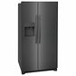 Frigidaire 25.6 Cu. Ft. Standard Depth Side-by-Side Refrigerator in Black Stainless Steel, , large