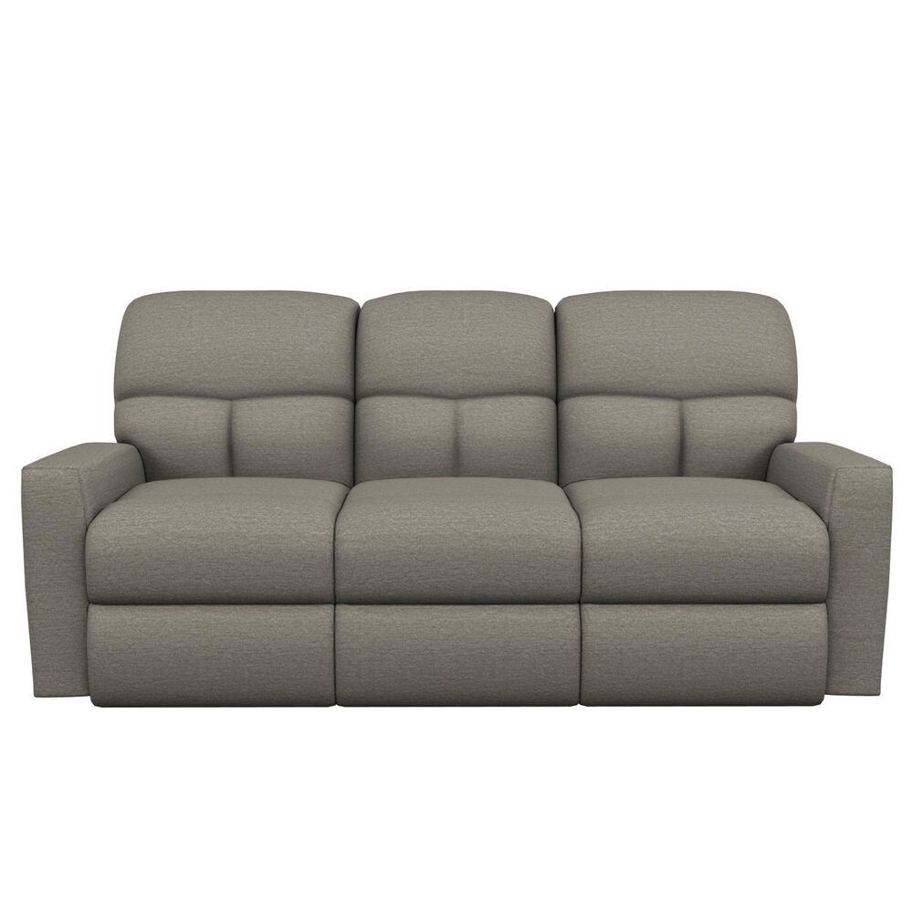 LaZBoy Hawthorn Power Reclining Sofa with Power Headrest in Storm NFM