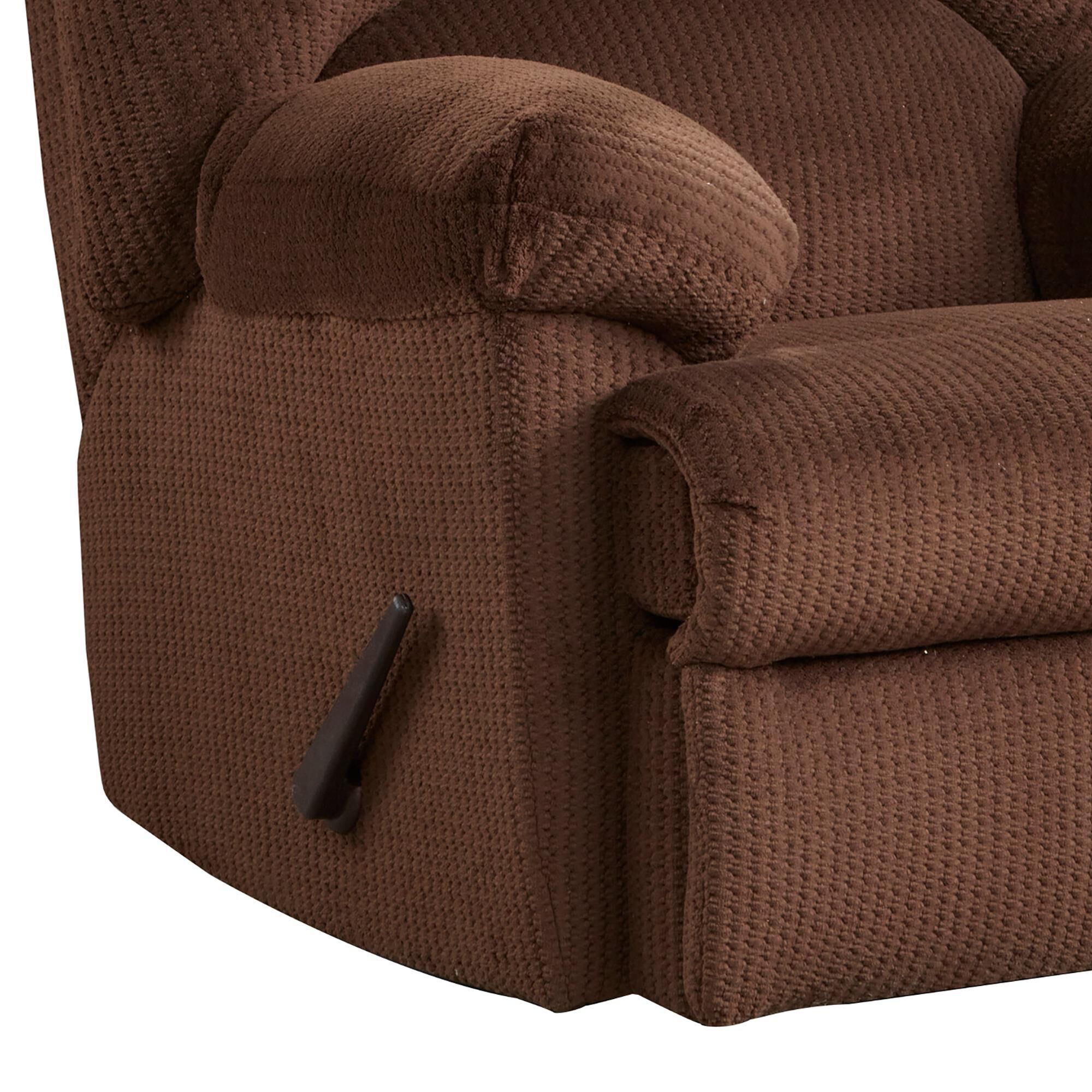 Northwestern Manual Rocker Recliner in Kelly Chocolate NFM