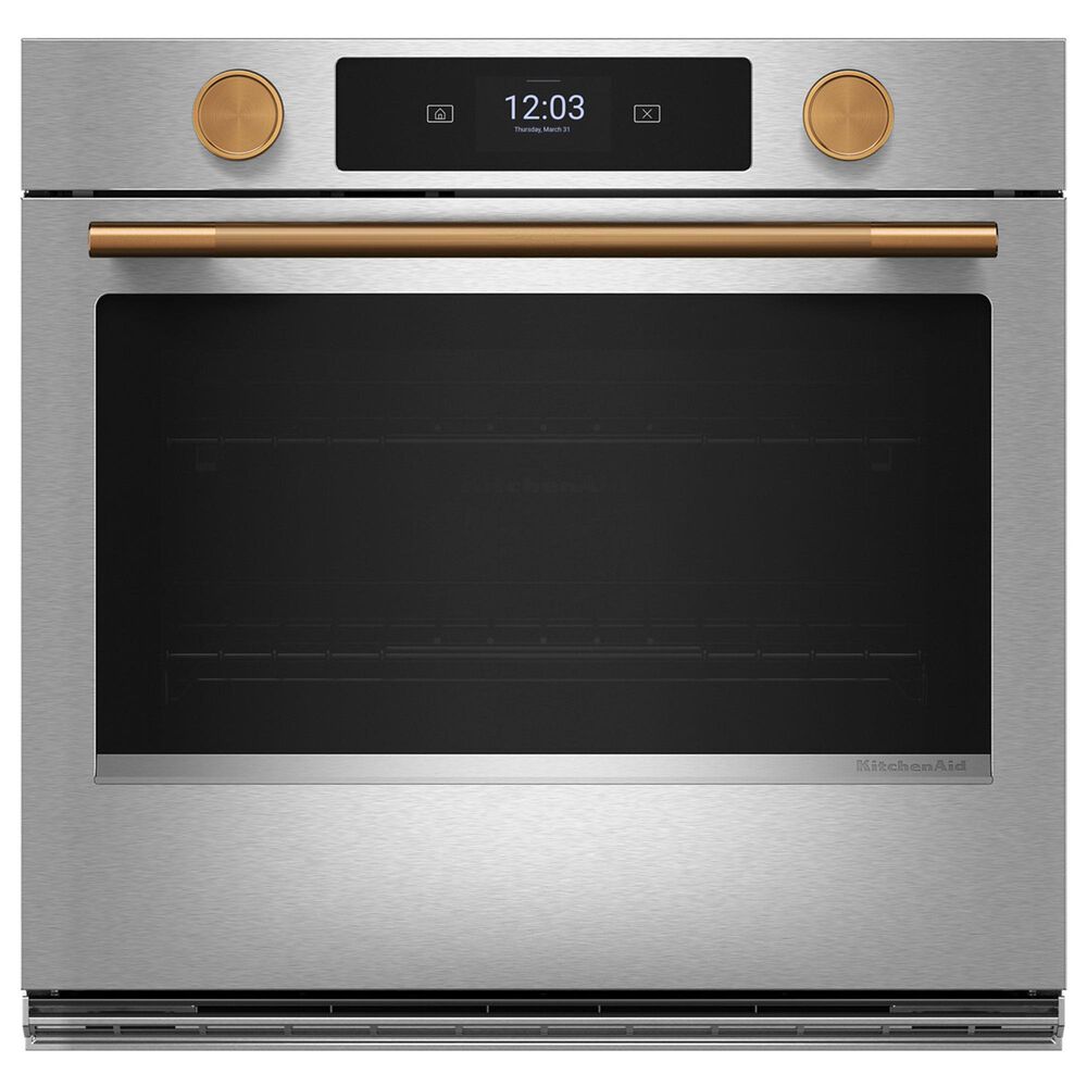 KitchenAid Handle and Knob Accessory Kit for 30&quot; Single Wall Oven and Microwave Combo Oven in Bronze, , large