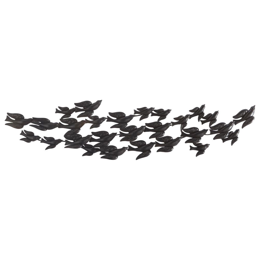 Maple and Jade 18" x 69" Wall Decor in Black, , large