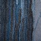 Feizy Rugs Kawai 10" x 14" Blue and Gray Area Rug, , large
