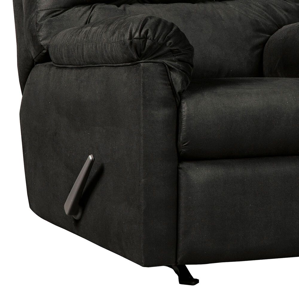 Ashley Darcy Manual Rocker Recliner in Black, , large