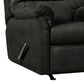 Ashley Darcy Manual Rocker Recliner in Black, , large
