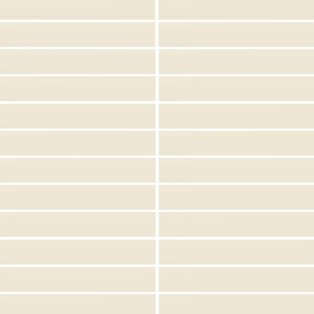 Dal-Tile Color Wheel Matte Biscuit 12&#39;&#39; X 10&#39;&#39; Ceramic Mosaic Sheet, , large