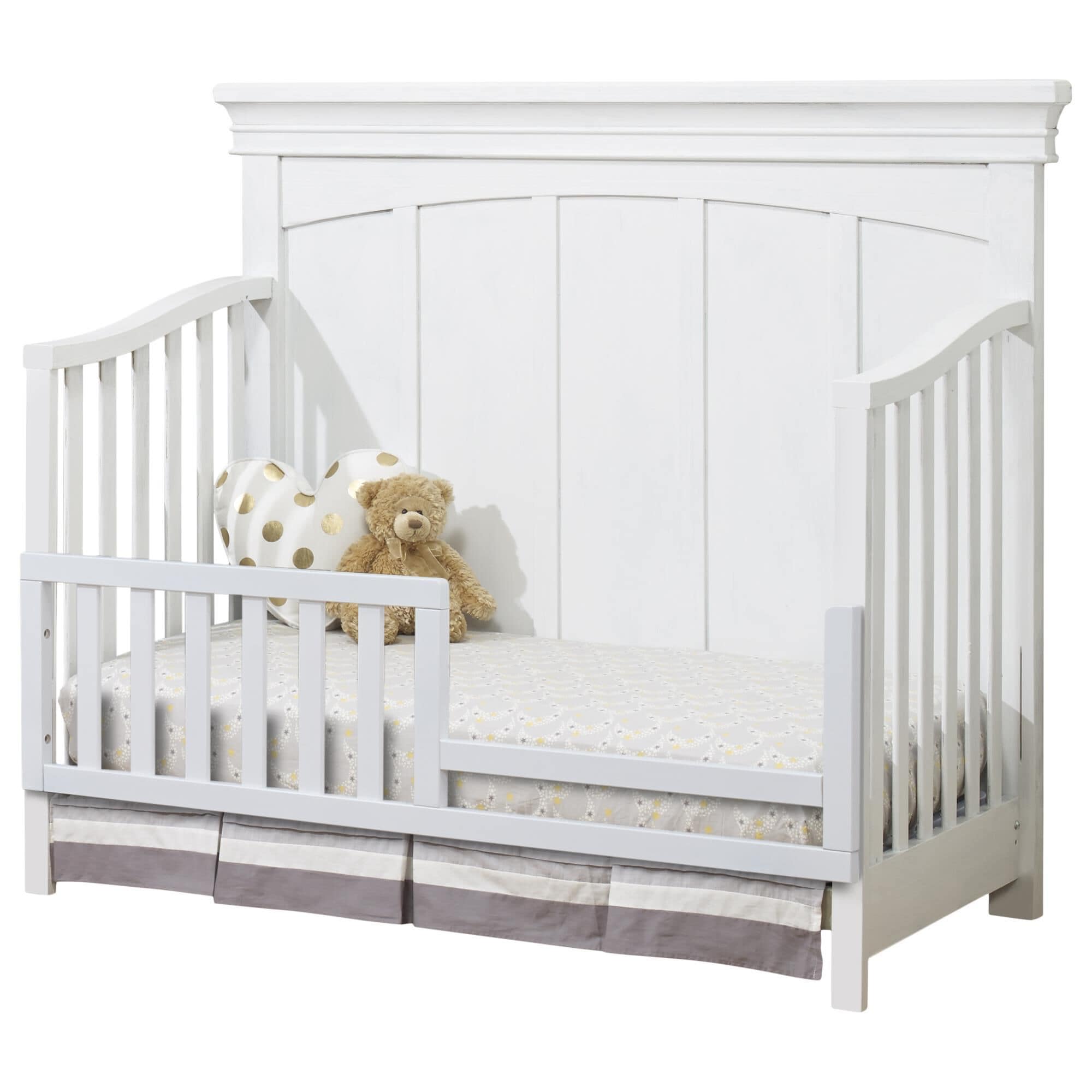 Sorelle Modesto 4 In 1 Convertible Crib in White NFM