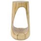 Hearth and Haven Outdoor End Table with Hollow Design in Natural, , large