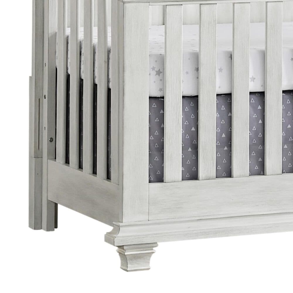 Oxford Baby Weston 4-In-1 Convertible Crib in Vintage White, , large