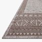 Loloi Easton Coffee and Dove 4" x 6" Indoor/Outdoor Area Rug, , large