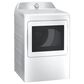 GE Profile 5 Cu. Ft. Top Load Impeller Washer and 7.4 Cu. Ft. Electric Dryer Laundry Pair in White, , large