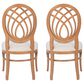 Linon Home Decor Dara Side Chair in Light Brown (Set of 2), , large