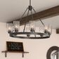 Hunter Hartland 8-Light Chandelier in Noble Bronze, , large