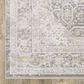 ROW by Oriental Weavers Cavett Gray and Orange 7"10" x 10"10" Area Rug, , large