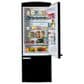 Unique Appliances Classic Retro 17 Cu. Ft Bottom Mount Refrigerator in Midnight Black, , large