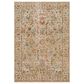 Surya Mona Lisa Oriental 10" x 14" Tan, Mustard, Olive, Sage, Brick Red, Dark Blue and Burgundy Area Rug, , large