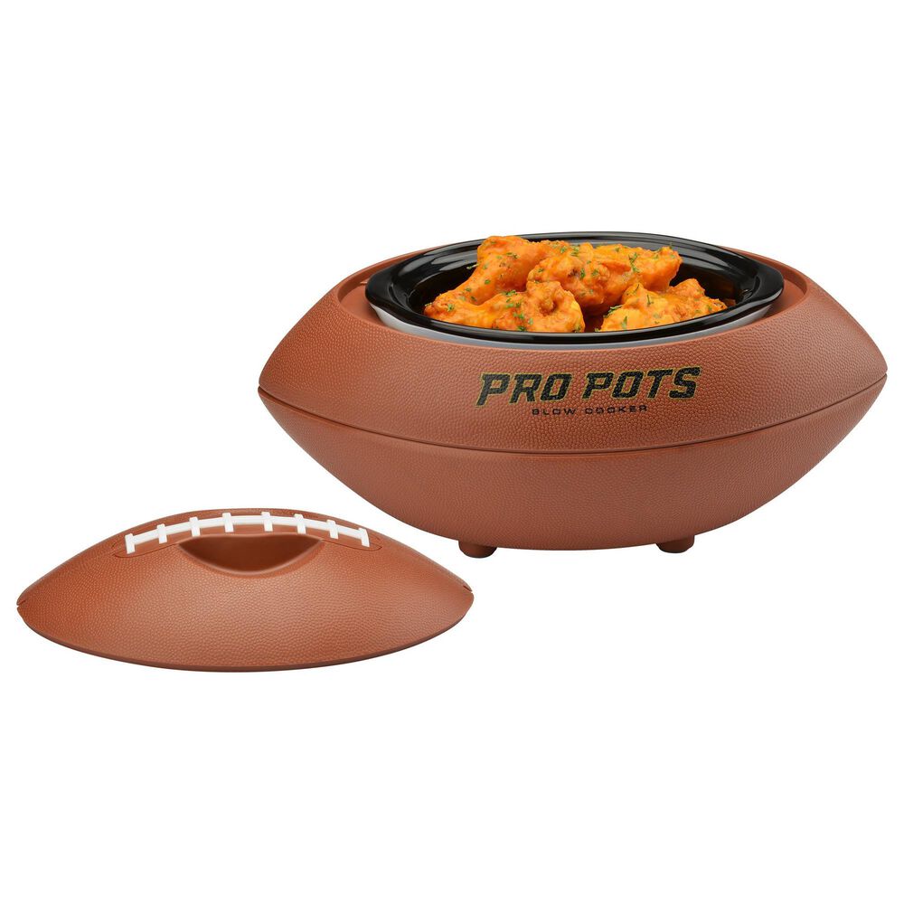 Kitchen Selectives 1.5-Quart Football Slow Cooker in Brown, , large