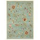 Safavieh Lyndhurst LNH552 8" x 11" Blue and Multicolor Area Rug, , large
