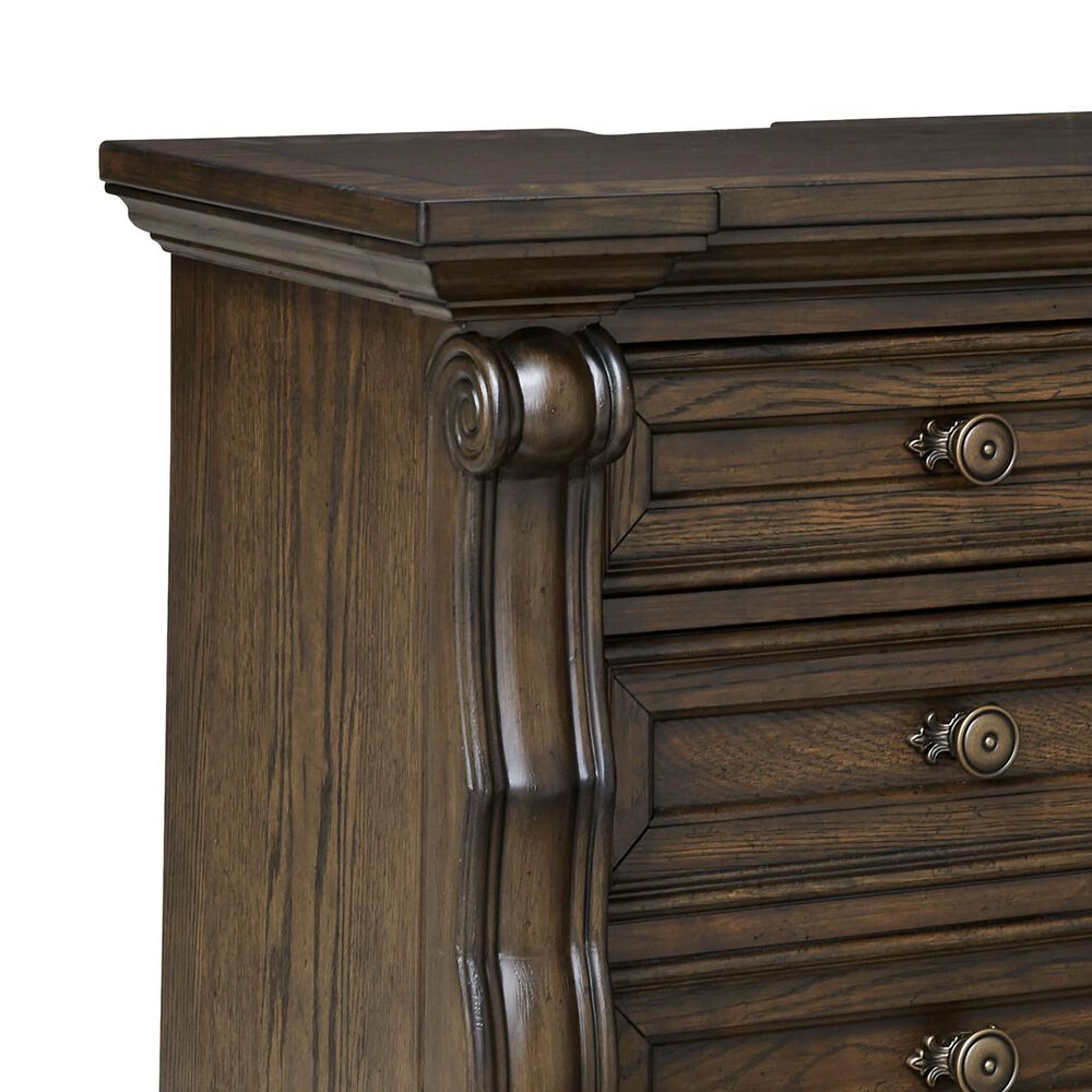Millenium Maylee 2-Drawer Nightstand in Dark Brown, , large
