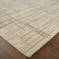 Feizy Kirkwood 5" x 8" Beige and Silver Area Rug, , large