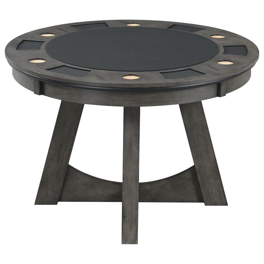 ELEMENTS Prince and Nero 5-Piece Game Table Set in Grey, , large
