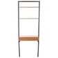Safavieh Kamy 2-Shelf Leaning Desk in Natural/Charcoal, , large