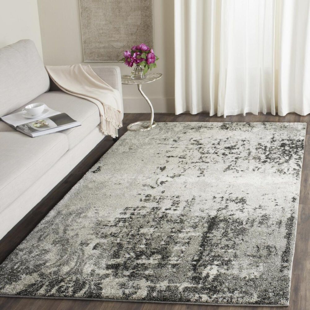 Safavieh Retro RET2139-7980 8&#39; x 10&#39; Light Grey and Grey Area Rug, , large