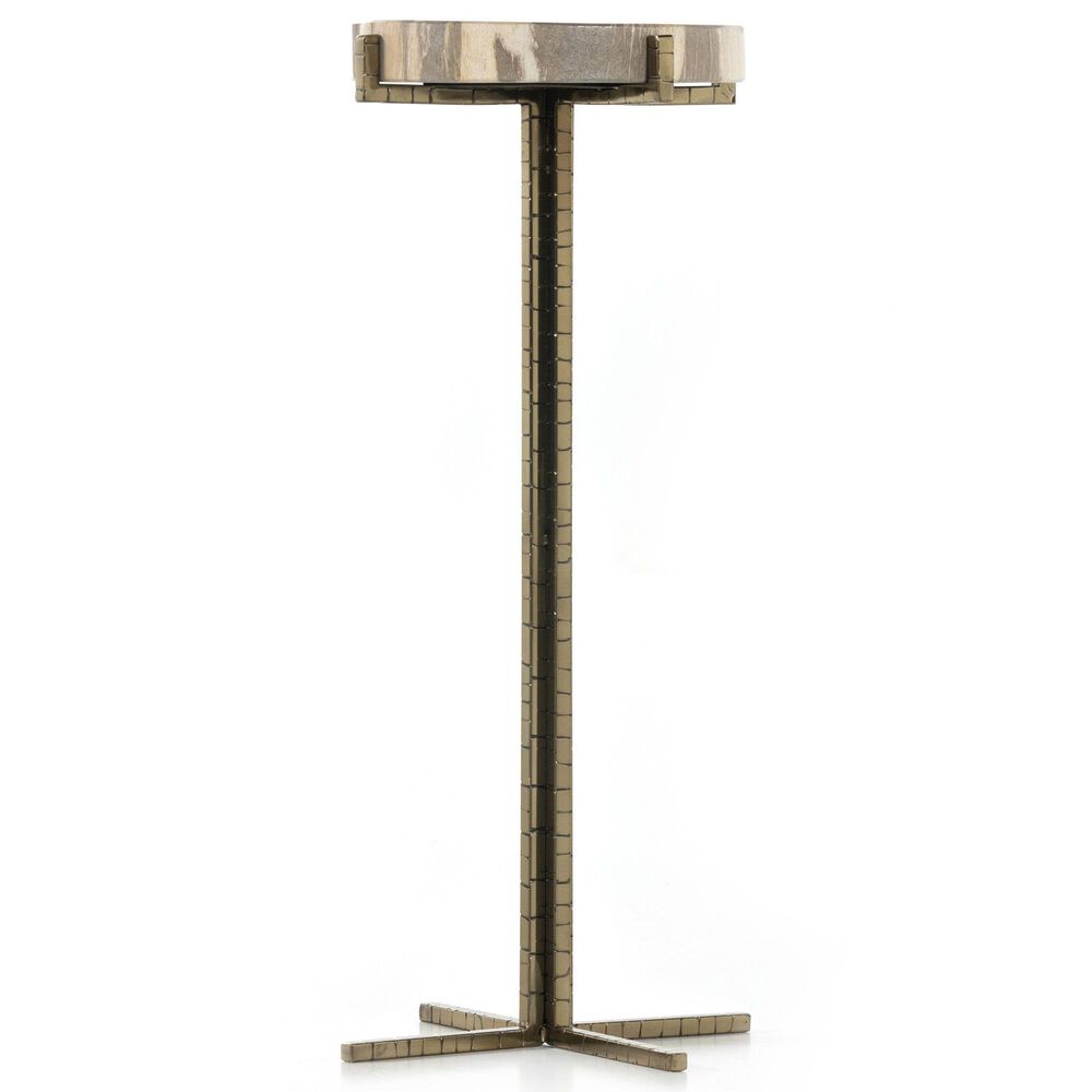 Four Hands Jonty End Table in Light Petrified, , large