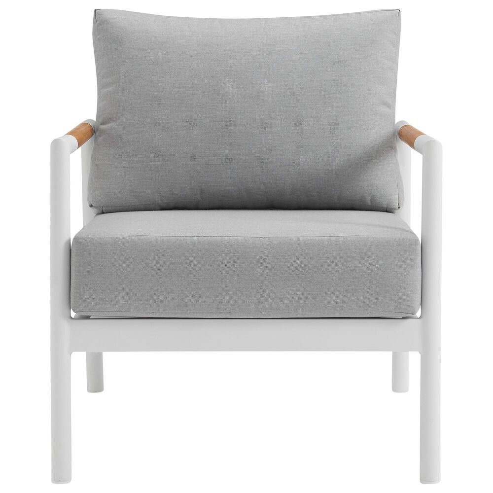 Blue River Royal 4-Piece Patio Seating Set in White, , large