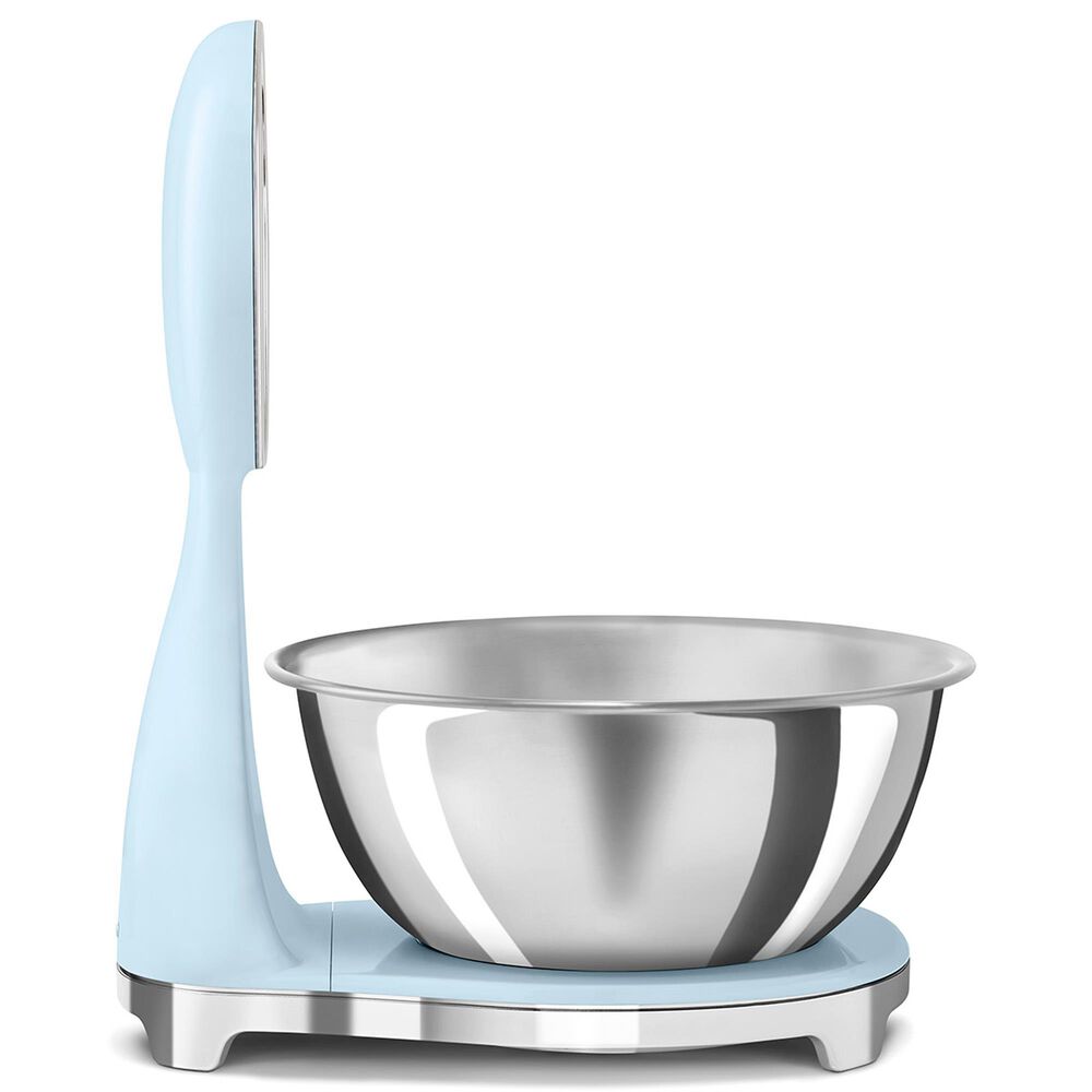 SMEG 50&#39;s Retro Style Kitchen Scale in Pastel Blue and Chrome, , large