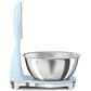 SMEG 50"s Retro Style Kitchen Scale in Pastel Blue and Chrome, , large