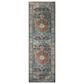 Loloi II Margot 2" x 5" Ocean and Brick Area Rug, , large