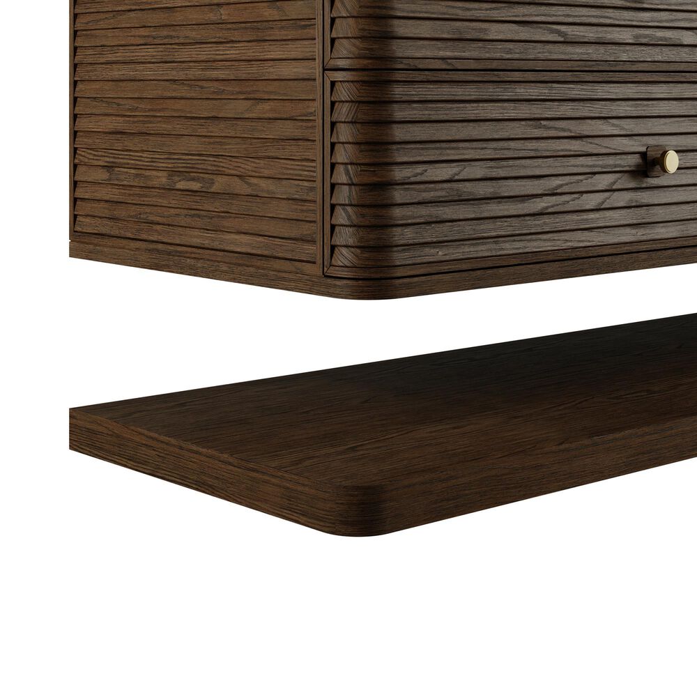 James Martin Allamari 72" Double Bathroom Vanity in Sable with 3 cm Phantome Eclos Top and Rectangular Sinks, , large
