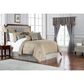 Waterford Carrick 4-Piece King Comforter Set in Silver and Antique Gold, , large