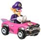 Hot Wheels Mario Kart Toy Character Vehicle 4-Pack - Diddy Kong, Waluigi, Blue Yoshi, Toad, , large