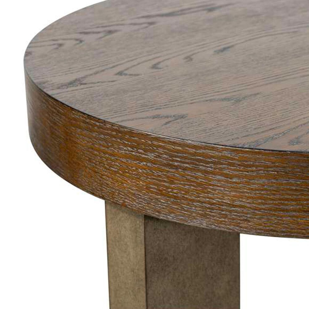 Bassett Mirror Company Nova End Table in Charcoal Oak, , large