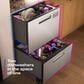GE Profile 24" Dishwasher Double Drawer in Stainless Steel, , large