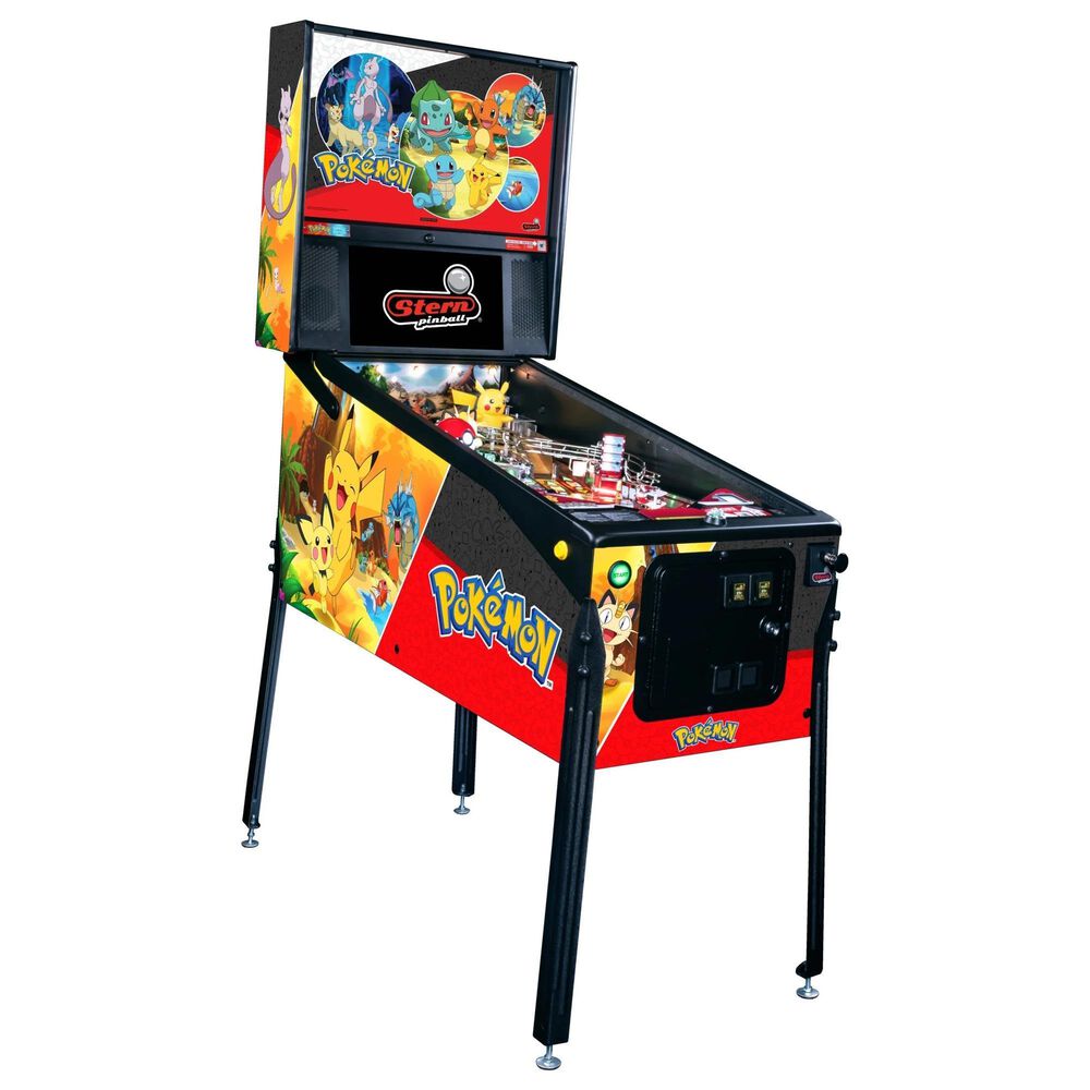 Stern Pinball Pokemon Pro Edition Pinball Machine in Multicolor, , large