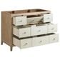 James Martin Vanities Celeste 48" Single Vanity in Sun-washed Oak with Embossed Shagreen and with 3 cm White Zeus Quartz Top, , large
