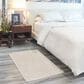 Nourison Luna 2" x 3" Ivory, Silver and Blue Area Rug, , large